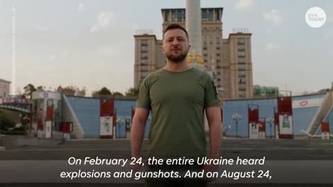 Zelenskyy observes 6 months since Russia's invasion of Ukraine began 