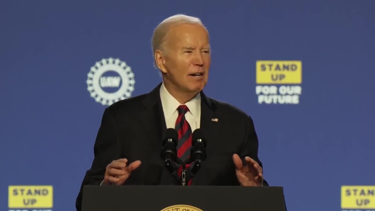 Reading From A Teleprompter, Joe Biden Refers To Tesla As "Tulsa"