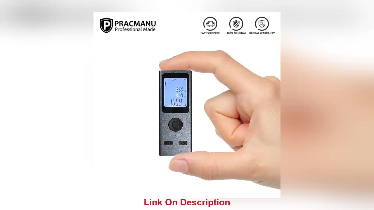 Exclusive Pracmanu Smart Laser Rangefinder Intelligent 3