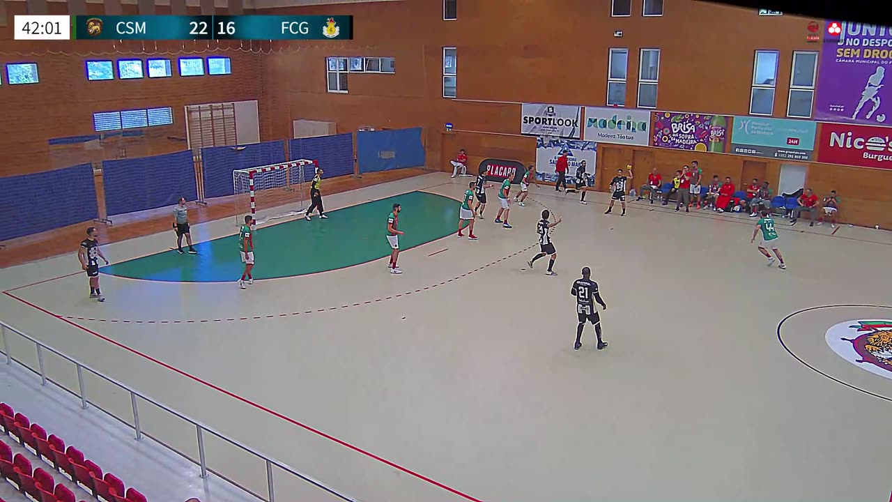 CS Maritimo vs FC Gaia Full Handball Game Portuguese league, nr14 Alfredo Torres, Right Wing