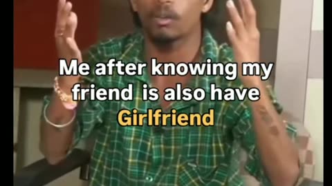 When my friend have girlfriend #comedy 😂😂