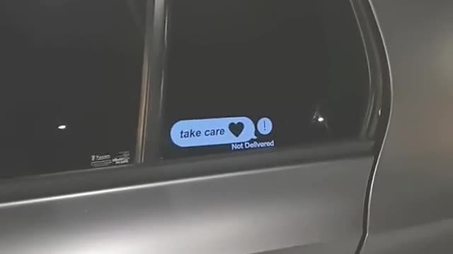 Personalized car glass modification