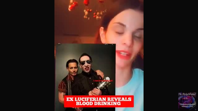 FORMER LUCIFERIAN TALKS ABOUT THE RITUAL BLOOD DRINKING IN HER PAST (JUST LIKE JOHNNY DEPP)