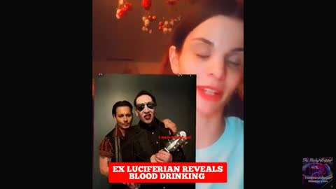 FORMER LUCIFERIAN TALKS ABOUT THE RITUAL BLOOD DRINKING IN HER PAST (JUST LIKE JOHNNY DEPP)