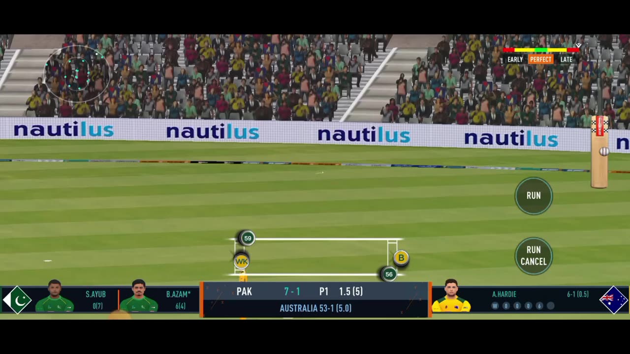 Pakistan VS Australia Last over Finish Real Cricket 24 game play