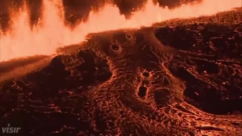 Several kilometers long volcanic fissure opened up near Grindavík, Iceland.