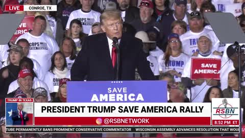 Trump: "I took us OUT of endless and ridiculous wars."