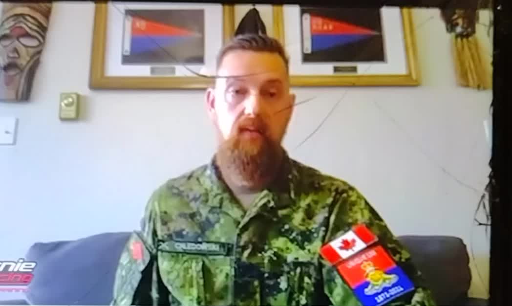 Major Standing Up