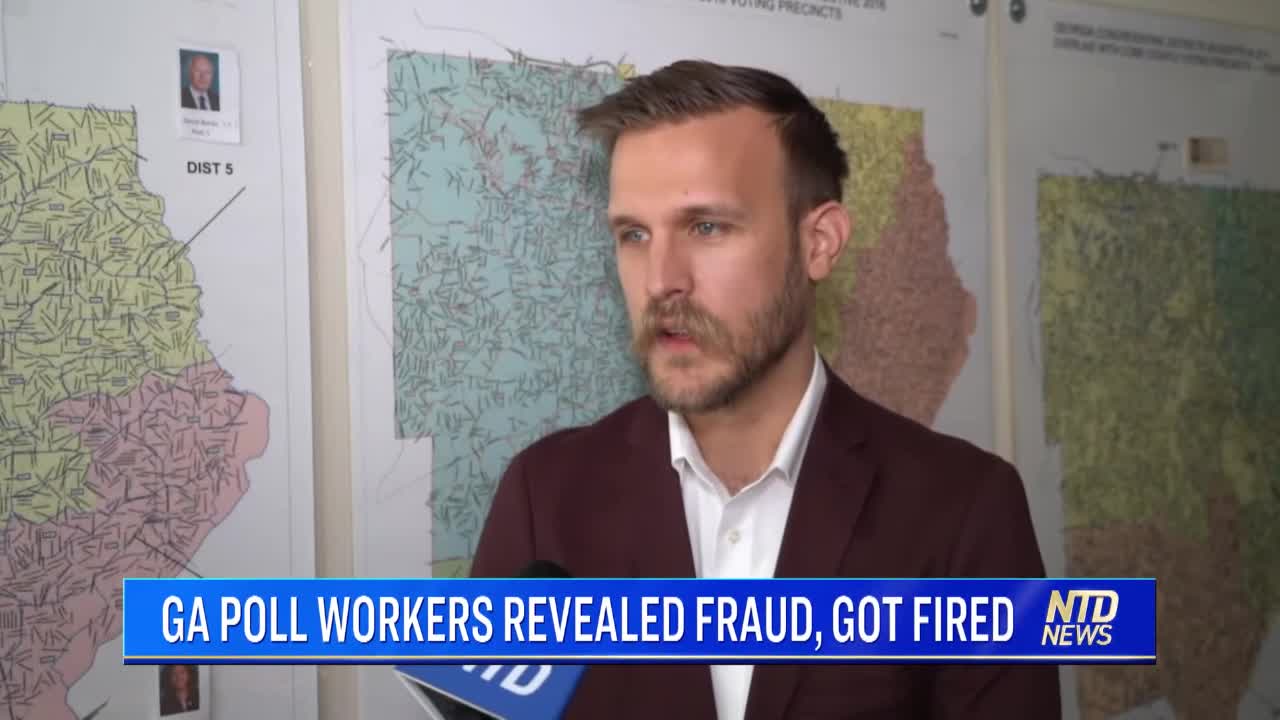 GA Poll Workers Fired For Exposing Fraud
