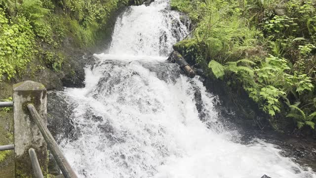 The Serene PEACE & QUIET of Shepperd's Dell Waterfall – Columbia River Gorge – 4K