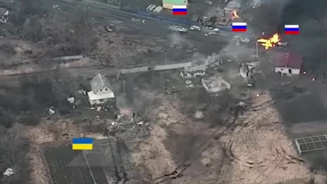 How the Ukrainian army destroyed the tankers of the Russian army