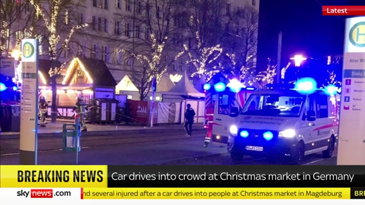 Germany_ At least two dead and almost 70 injured after car ploughs into crowd in city of Magdeburg