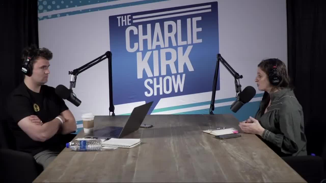 The Post Millennial’s Libby Emmons talks to Charlie Kirk about being a mom