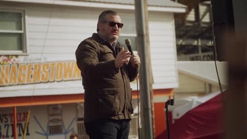 Senator Ted Cruz (R-TX) Speaks to Trucker Convoy in Hagerstown, MD