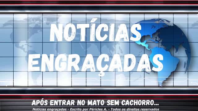 Notícias engraçadas: Após entrar no mato sem cachorro...