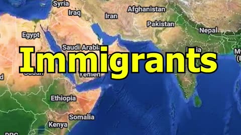 Country with most Immigrants___