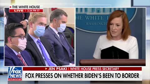 Peter Doocy asks whether Biden has been to the border