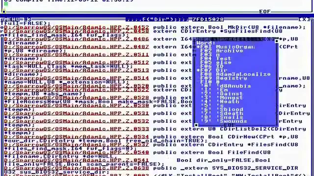 TempleOS User Interface Tutorial Part 1