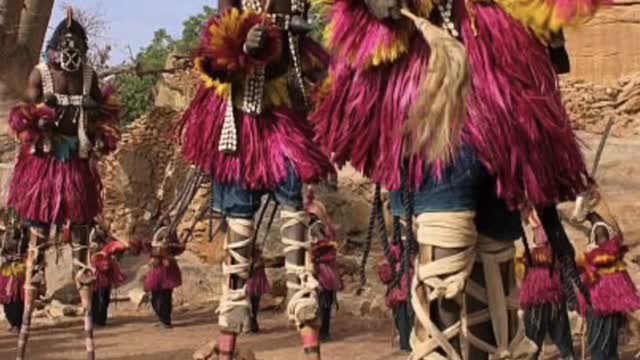 The Dogon tribe. Reptilian connection