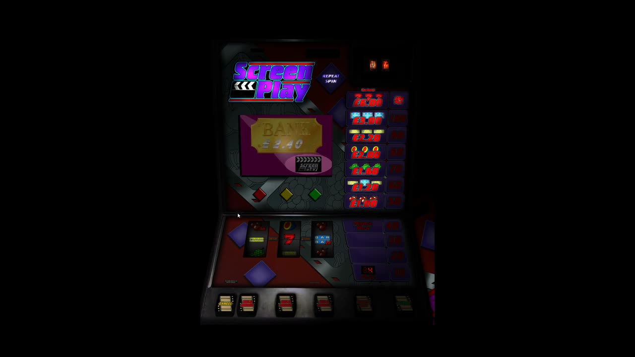 Screen Play £6 Jackpot Maygay Fruit Machine Emulation