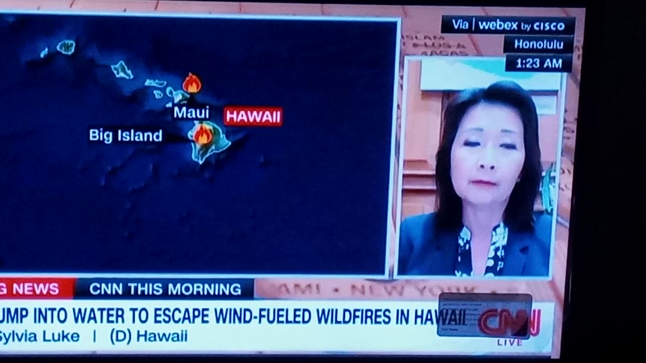 Residence and visitors displaced in Hawaii