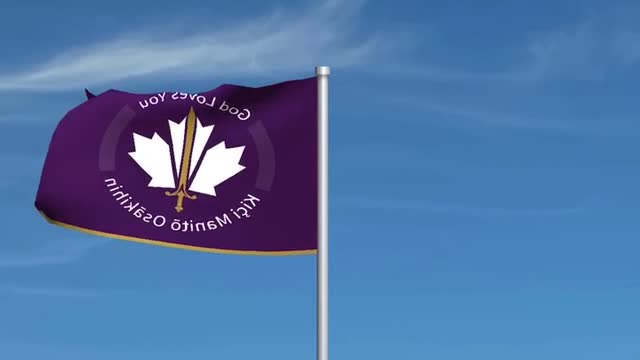 Drapeau du Royaume du Canada