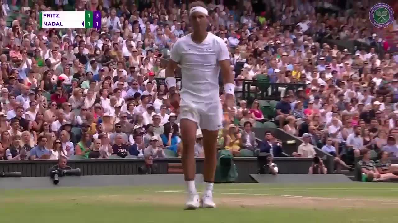 Rafael Nadal vs Taylor Fritz | Match Highlights | Wimbledon 2022