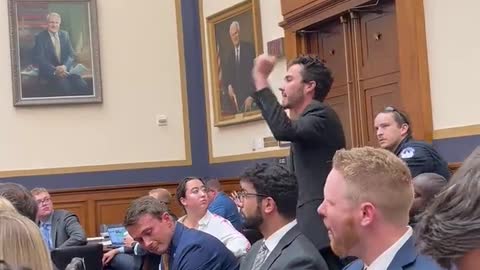 David "Beta" Hogg Interrupts House Judiciary Committee Hearing with Outburst