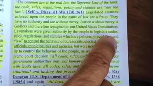 💥BQQQQQQQM💥 COMMON LAW HANDBOOK - REVEALED - THOUGHTS? 🍿🐸🇺🇸 SHARE!!