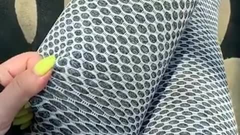 HIGH WAISTED ELASTIC POLYESTER LEGGINGS