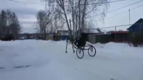 Snow bike