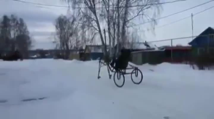 Snow bike