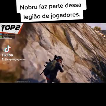Toma distraído! jogando PUBG mobile. Agora o @nobru faz parte dessa legião de jogadores.