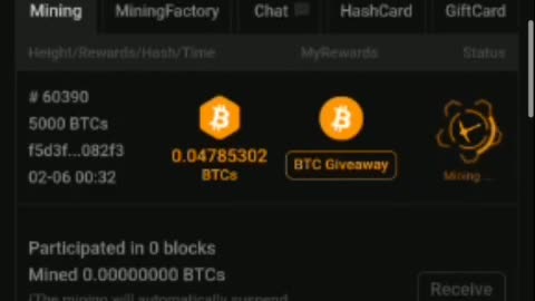 Free mining app