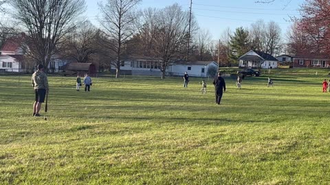 Baseball practice