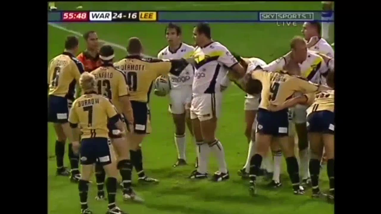 2005. Super League 10. Round 27 Of 28. Warrington Vs Leeds. (Andrew Johns Debut.)