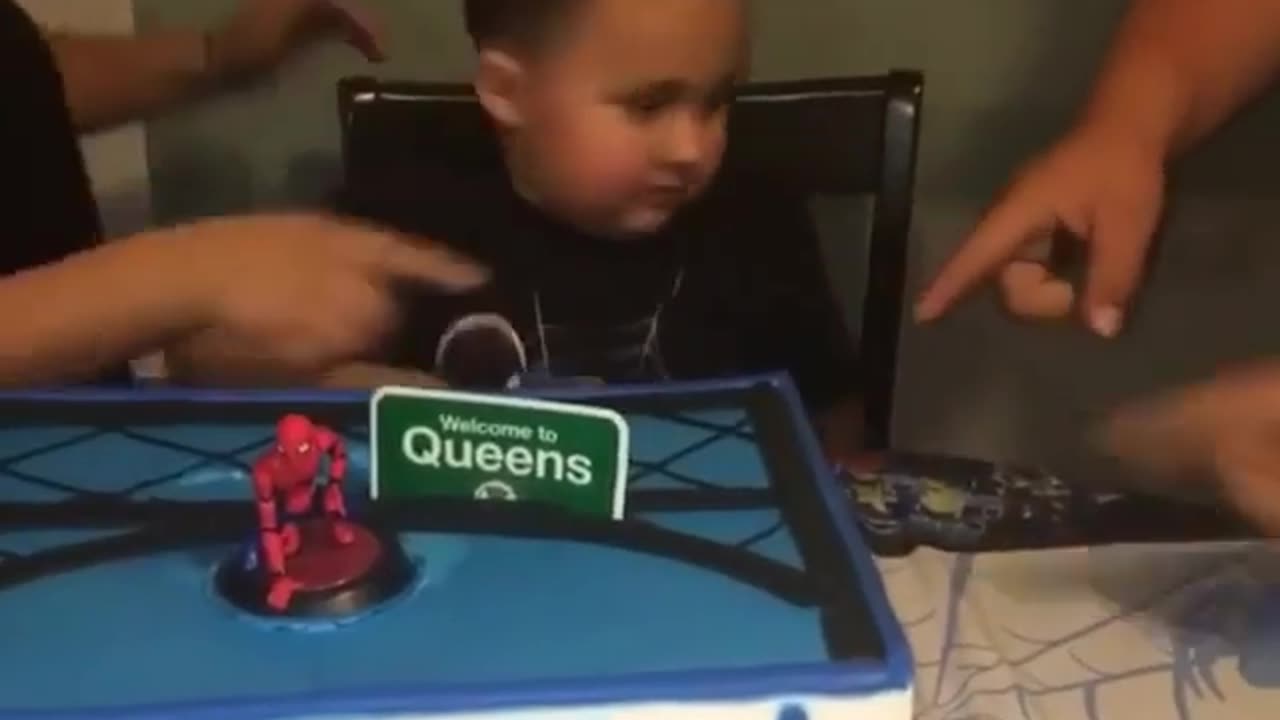 Kid Birthday Fail