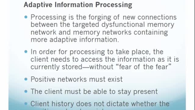 EMDR & Adaptive Information Processing
