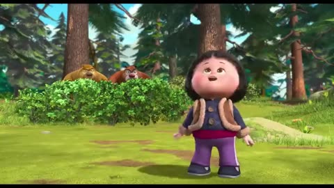 Boonie Bears Movie | To the rescue part 2 who is the best baby-sitter