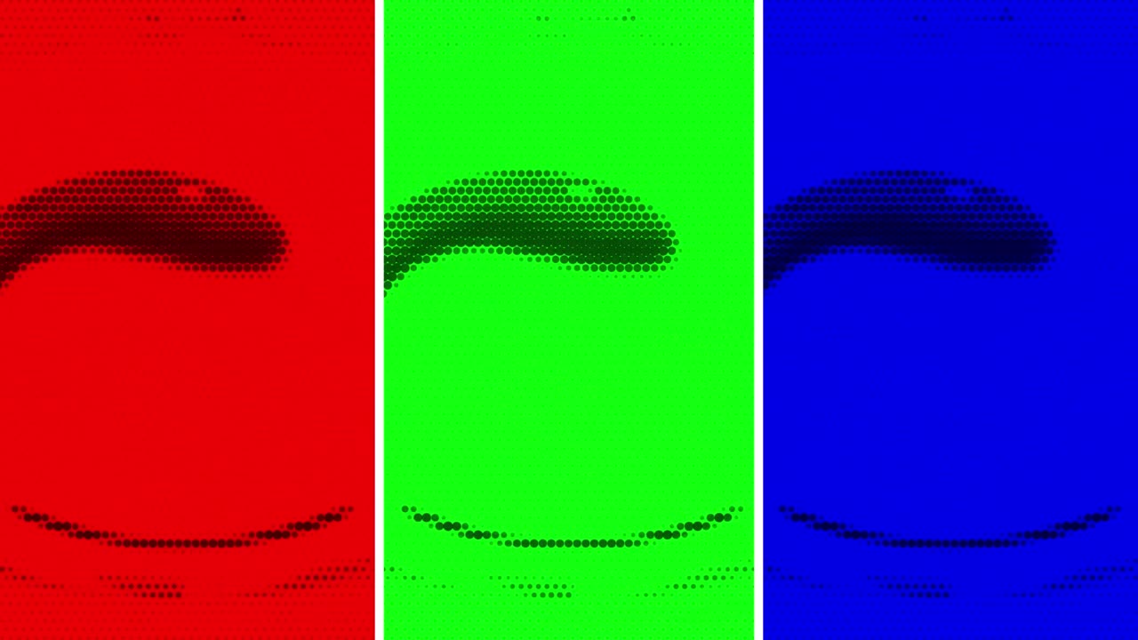 Cocomelon Logo Effects In In RED, GREEN AND BLUE