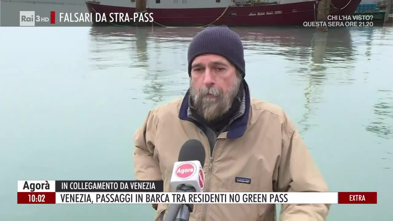 VENEZIA - Passaggi in barca: trasporto solidale per residenti No Green Pass
