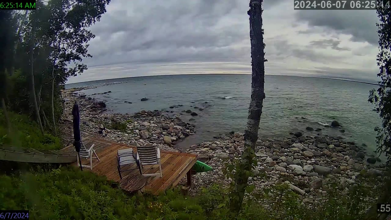 2024 06 07 lake huron timelapse