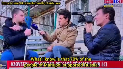 The words of a former Ukrainian prisoner of war