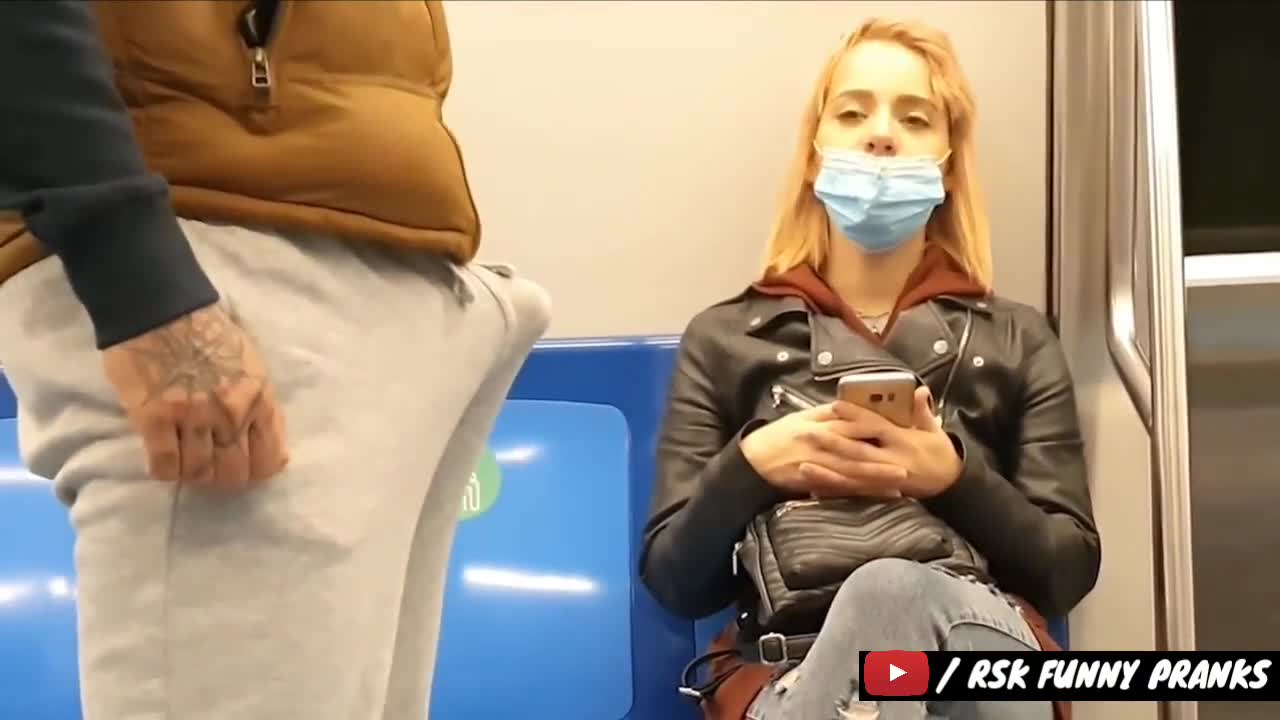 Best Funny Prank In Train Way