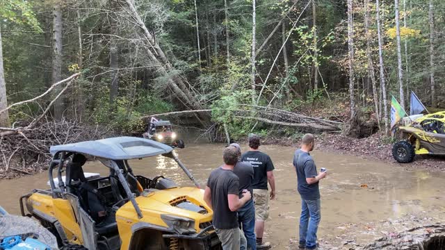 Waterfall jumping at Brimstone