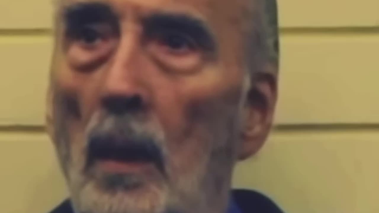 A chilling warning from Christopher Lee…