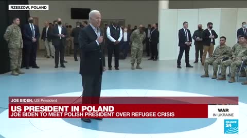 Biden Tells US Troops They Are Going To Ukraine