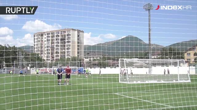 Prvi trening Islanda u Rusiji