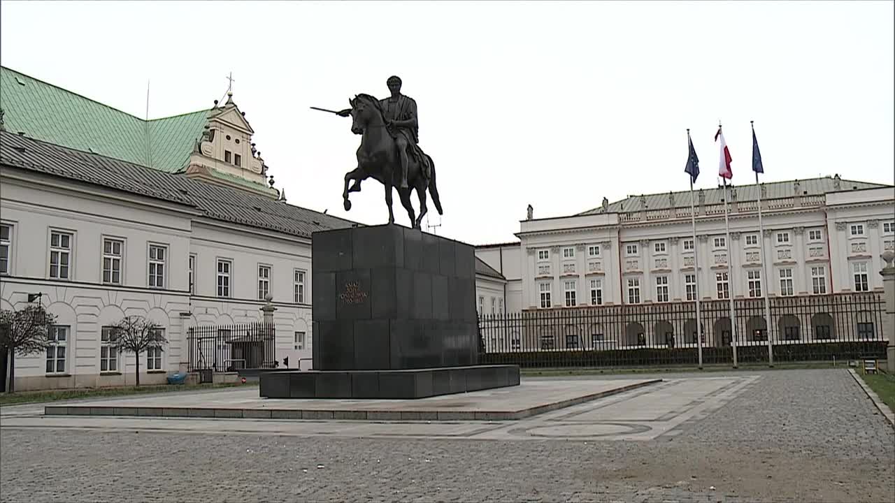 GEORGIAN PRESIDENT IN WARSAW