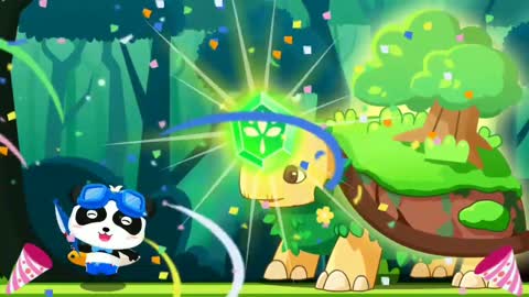 Let's Play Little Panda Jewel Adventure